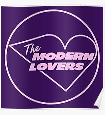 Modernes Liebhaber-T-Shirt Poster