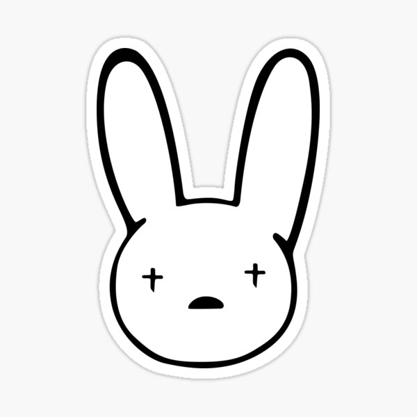 Download Bad Bunny Stickers | Redbubble