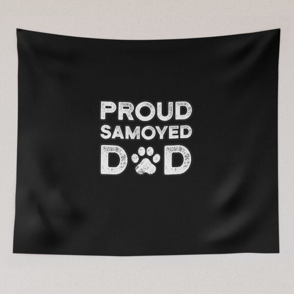 Item preview, Samoyed Dad, Proud Dog Papa designed and sold by UneDesigns.