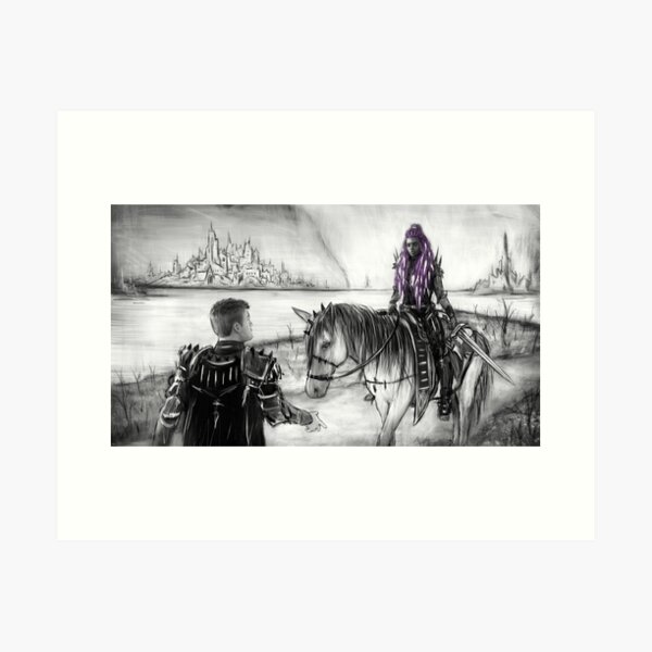 Along the Path Art Print