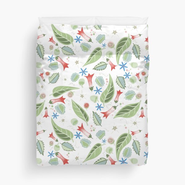 Tasmanian Flowers Duvet Cover