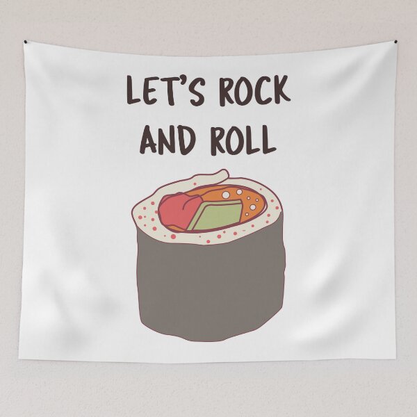 Item preview, Let's Rock And Roll Sushi  designed and sold by InspireGifts.