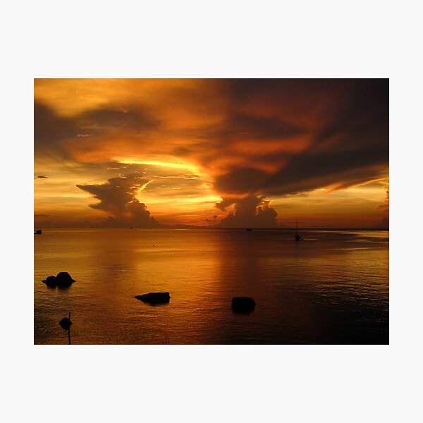 Item preview, Sunset on Koh Tao designed and sold by Dive Seven ..