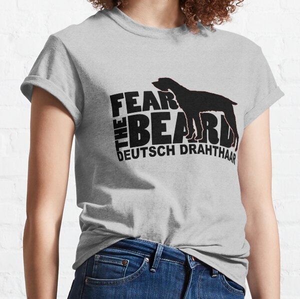 Artikel-Vorschau von Fürchte den Bart - Lustige Geschenke für Deutsch Drahthaar-Liebhaber, designt und verkauft von traciwithani.
