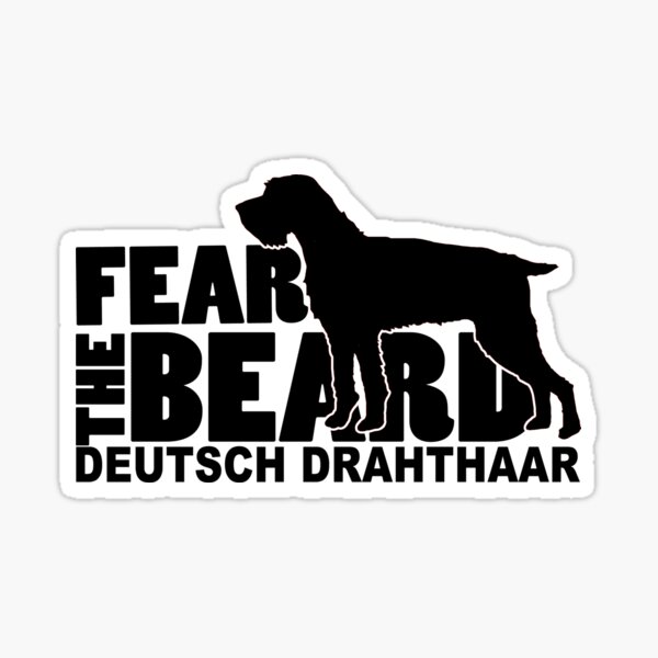 Item preview, Fear the Beard - Funny Gifts for Deutsch Drahthaar Lovers designed and sold by traciwithani.