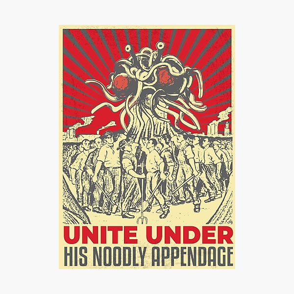 Item preview, Flying Spaghetti Monster designed and sold by radvas.