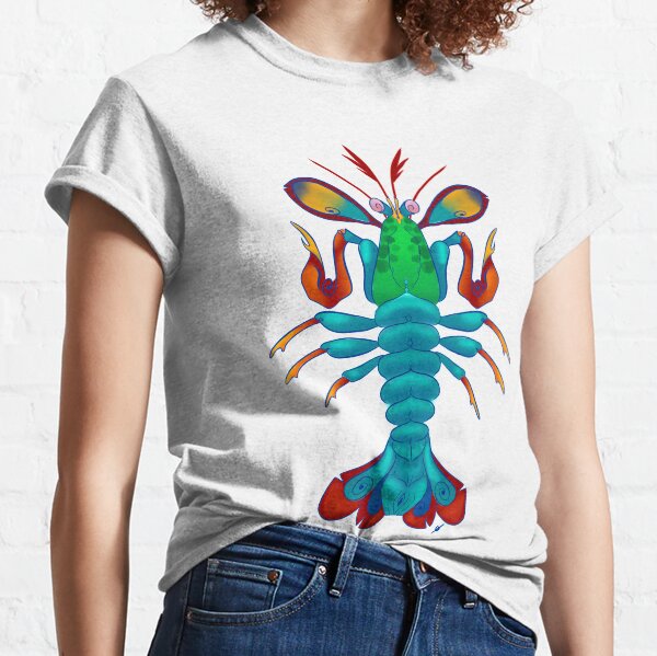 Rainbow Mantis Shrimp Classic T-Shirt