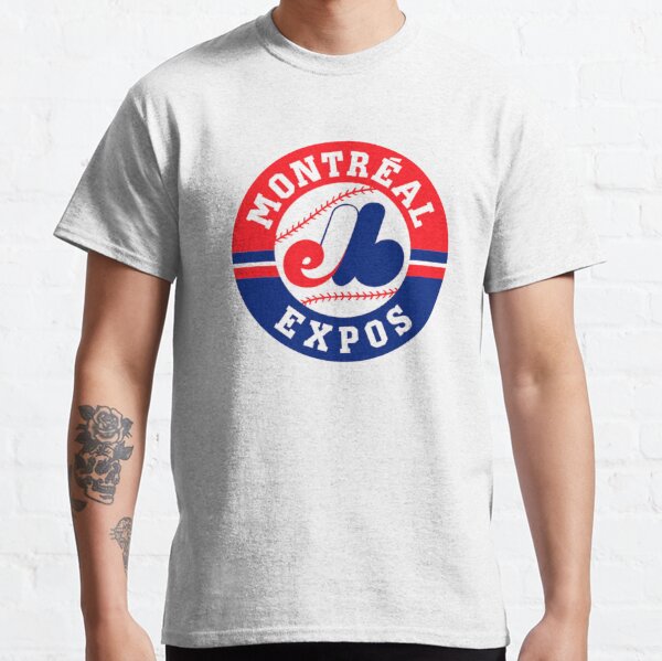 Vintage 70s T-shirt Montreal EXPOS Baseball Raglan Property of
