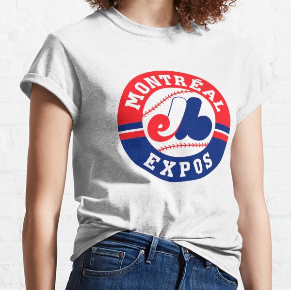 Vintage 70s T-shirt Montreal EXPOS Baseball Raglan Property of