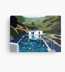 Mountain pool Metal Print