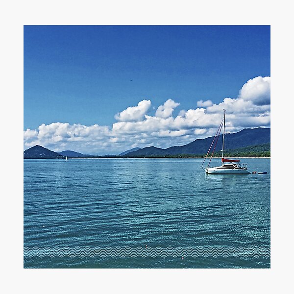Tropical Blues Photographic Print