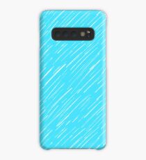 19 Blue Scratch Case/Skin for Samsung Galaxy