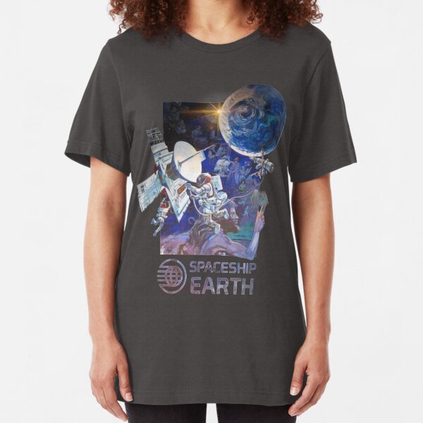 Our Spaceship Earth Slim Fit T-Shirt