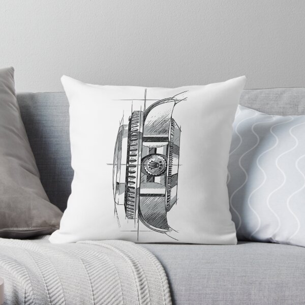 ROLEX WATCH Throw Pillow