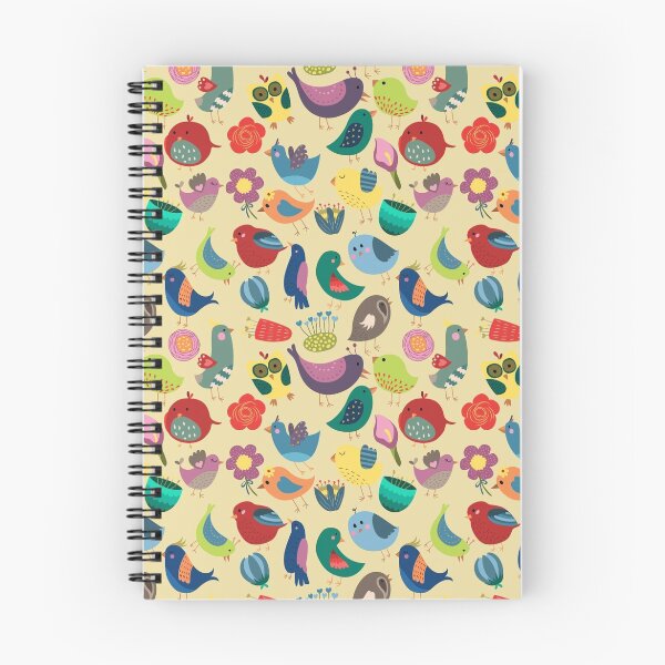 Item preview, Cute Vintage Birds Seamless Pattern designed and sold by kennasato.