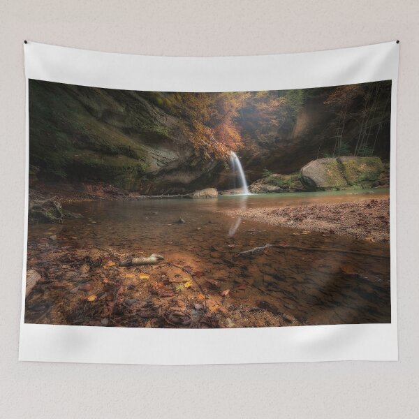 Item preview, Lower Falls in Hocking Hills, Ohio designed and sold by Under The Radar Van.