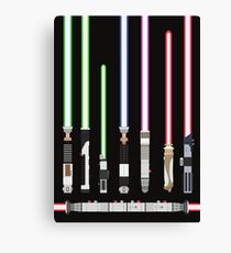 Star Wars Lightsaber Canvas Print
