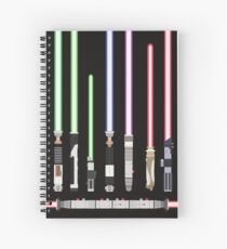 Star Wars Lightsaber Spiral Notebook