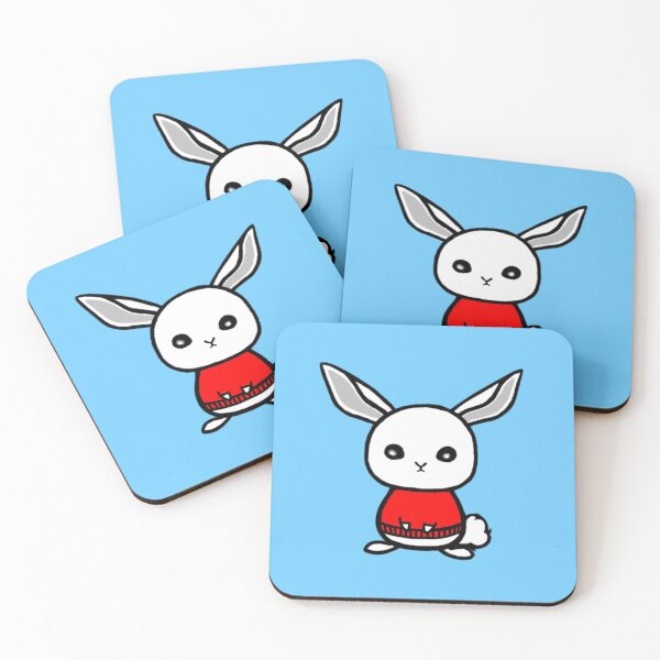 Item preview, Snow Bunny in Red Sweater designed and sold by Sina-mon.