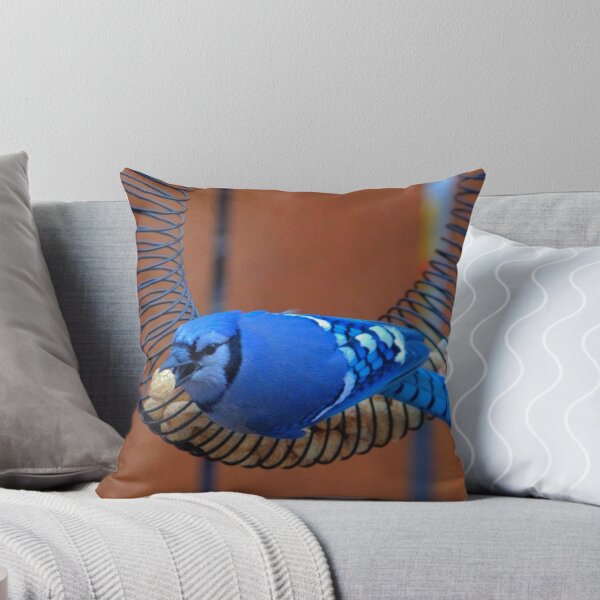 Aperçu de l'œuvre BlueJay @ the Feeder créée et vendue par Larry Trupp.