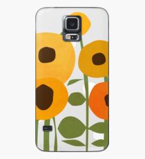 Funda/vinilo para Samsung Galaxy Girasoles