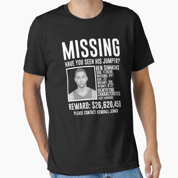 Item preview, Ben Simmons Missing Jump Shot Funny designed and sold by tdjeff02.