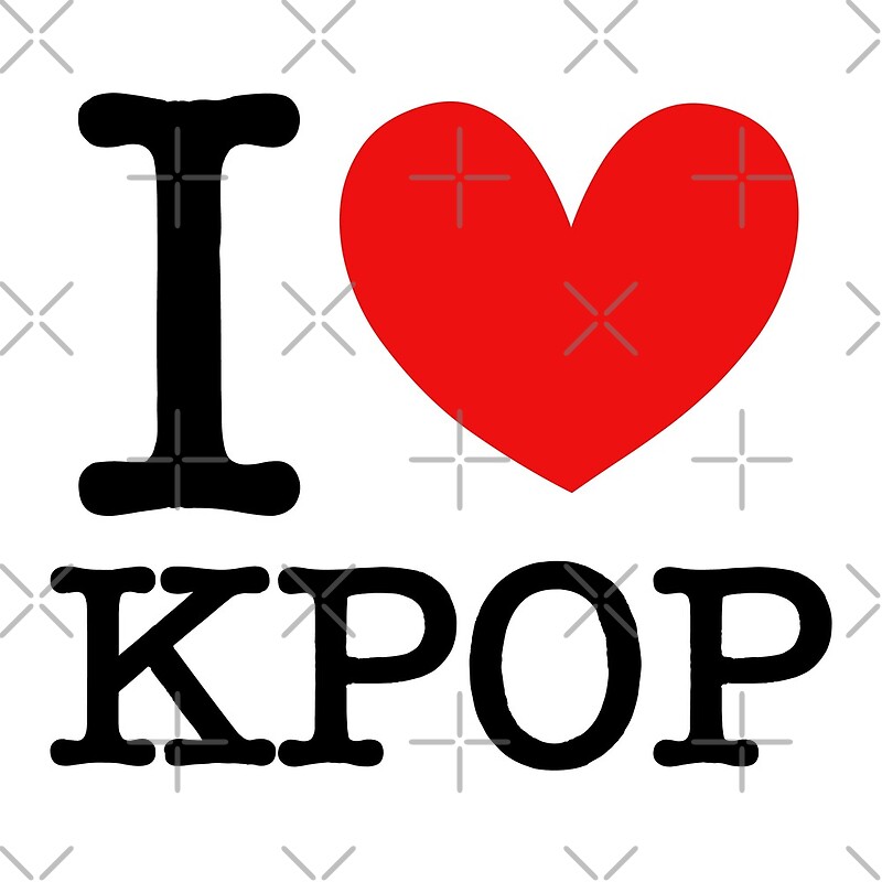 “I LOVE KPOP” by skeletonvenus | Redbubble