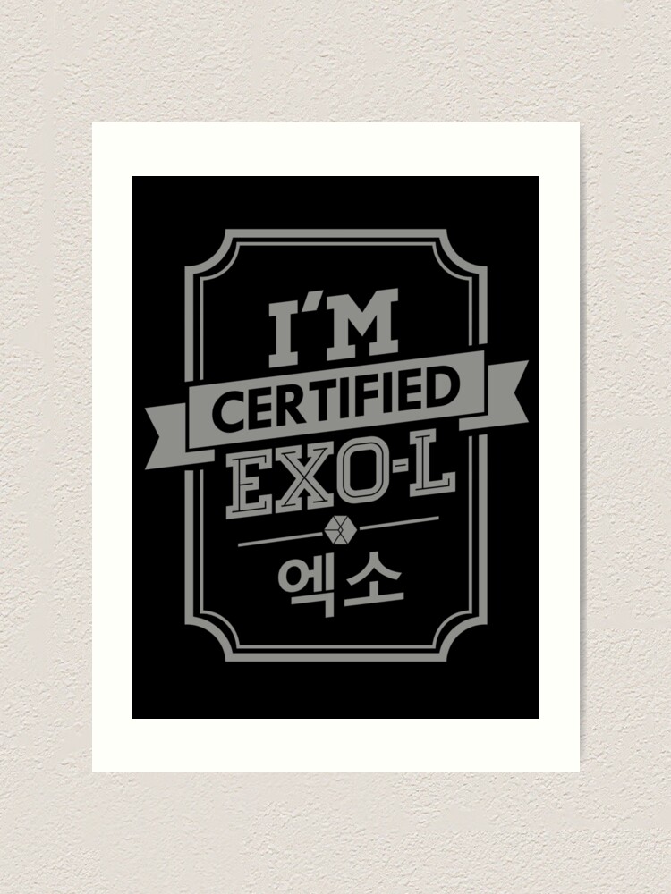 Exo L Card Print