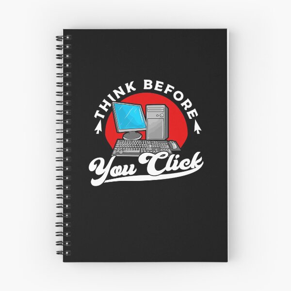 Item preview, Think Before You Click: Cybersecurity Awareness designed and sold by friendlyspoon.