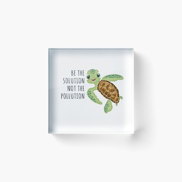 Artikelvorschau, Turtle Pollution Solution entworfen und verkauft von Longkat Creative.