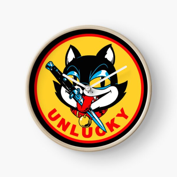 Unlucky Cat Clock