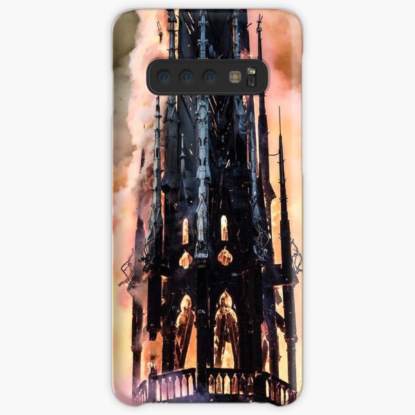 Fire at Notre Dame Cathedral in Paris Samsung Galaxy Snap Case