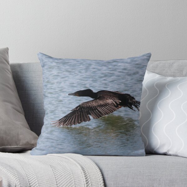 Item preview, Cormorant in flight designed and sold by Larry Trupp.