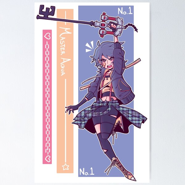 Vista previa del artículo con la obra «Girl Gang - Aqua», diseñado y vendido por DaPandaBanda.