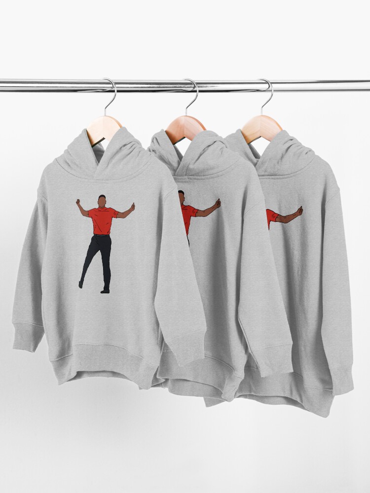 Alternate view of Tiger Woods Celebration Toddler Pullover Hoodie