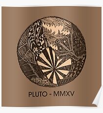 Pluto Sketch Poster