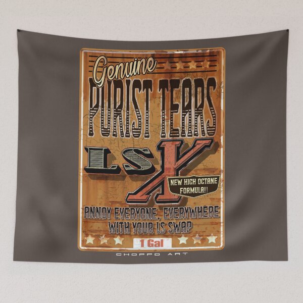 Item preview, PURIST TEARS _ LS Swap the world designed and sold by choppd-art.