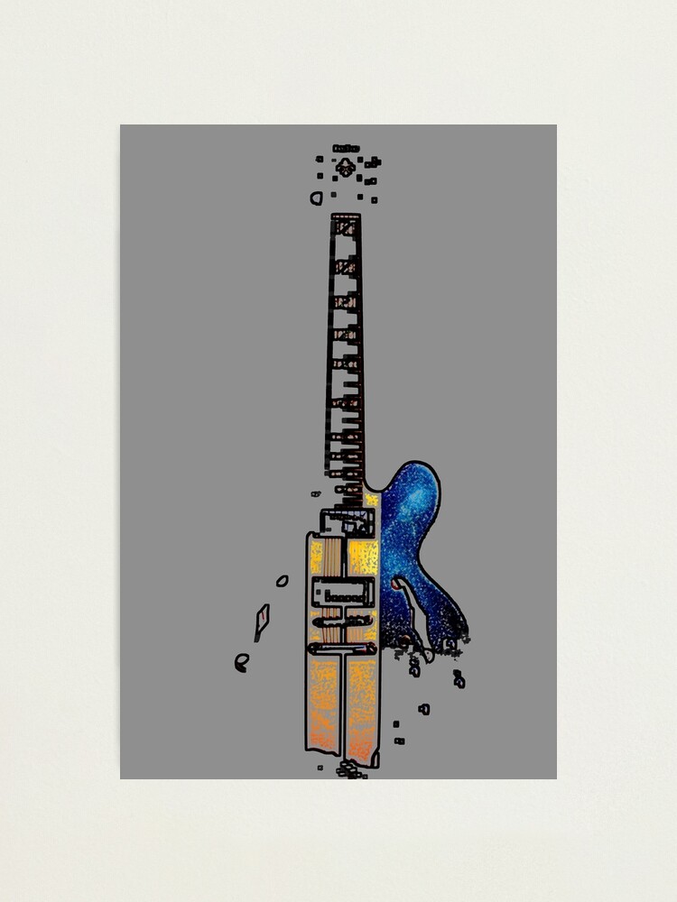 Alternate view of Guitar 4 Photographic Print