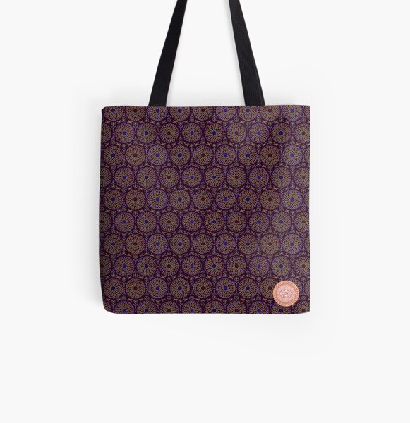 Dahlia Victorienne Tote bag doublé