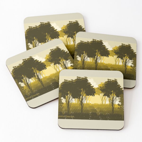 Item preview, A scenery /gold pattern designed and sold by aldona.