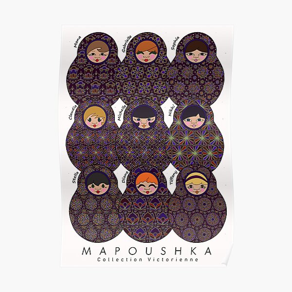 Poster Collection Victorienne Poster