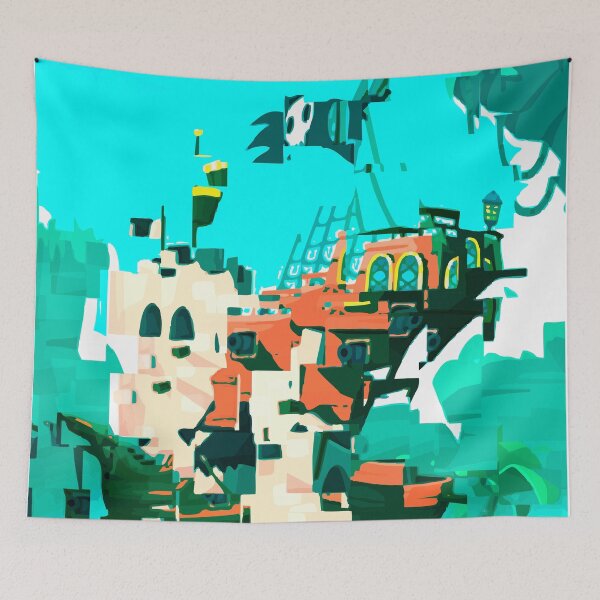 Item preview, Abstract castle ship  designed and sold by AdiDsgn.