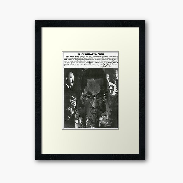 Malachi Dads Graduation Framed Art Print
