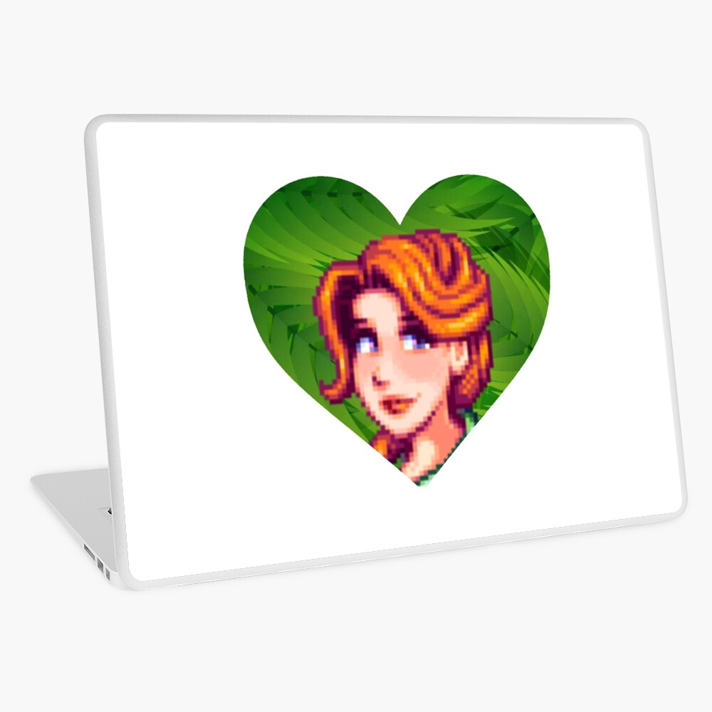 Stardew Valley Leah Laptop Skin By Raybound420 Redbubble - redhair roblox avatar sticker by 𝚊𝚋𝚋𝚢