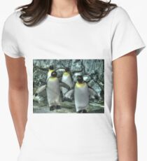 Four Penguins Women's Fitted T-Shirt