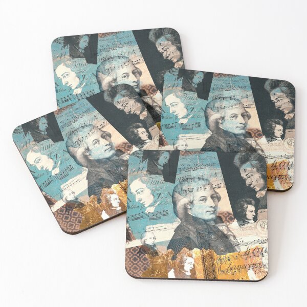 Item preview, Wolfgang Amadeus Mozart Portrait, Composer designed and sold by Mauswohn.