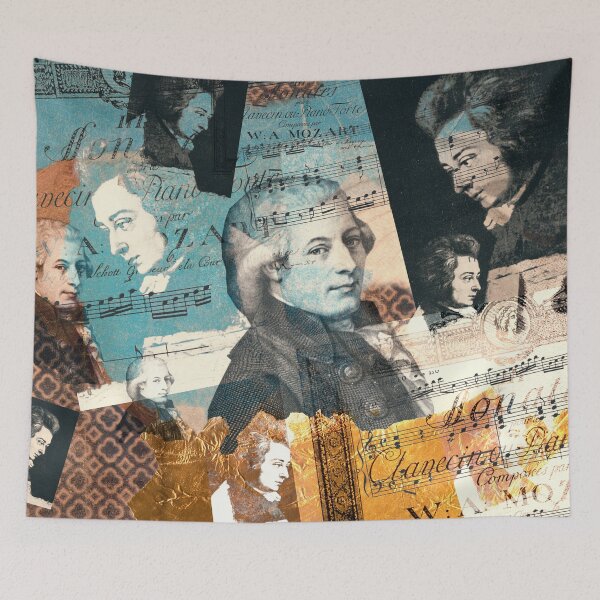 Item preview, Wolfgang Amadeus Mozart Portrait, Composer designed and sold by Mauswohn.