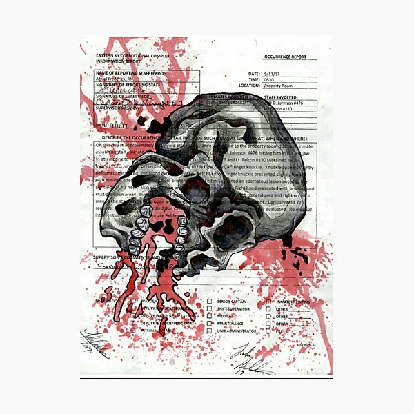 Feel Rage Photographic Print