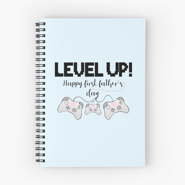 Item preview, Gaming - Happy First Father's Day - GAMER - LEVEL UP! designed and sold by JTBeginning-x.