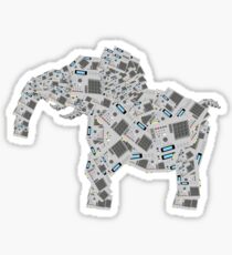 mpc elephant Sticker